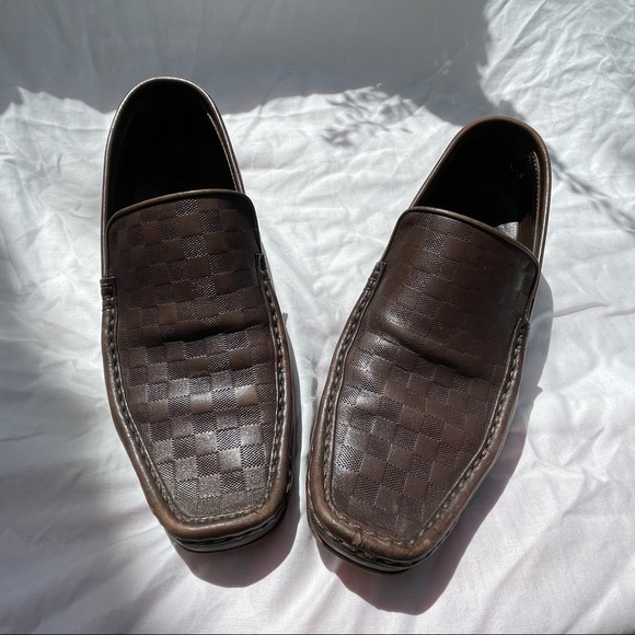 ❤️ Louis Vuitton Leather Dress Shoes Mens Size 6.5 - Picture 9 of 16